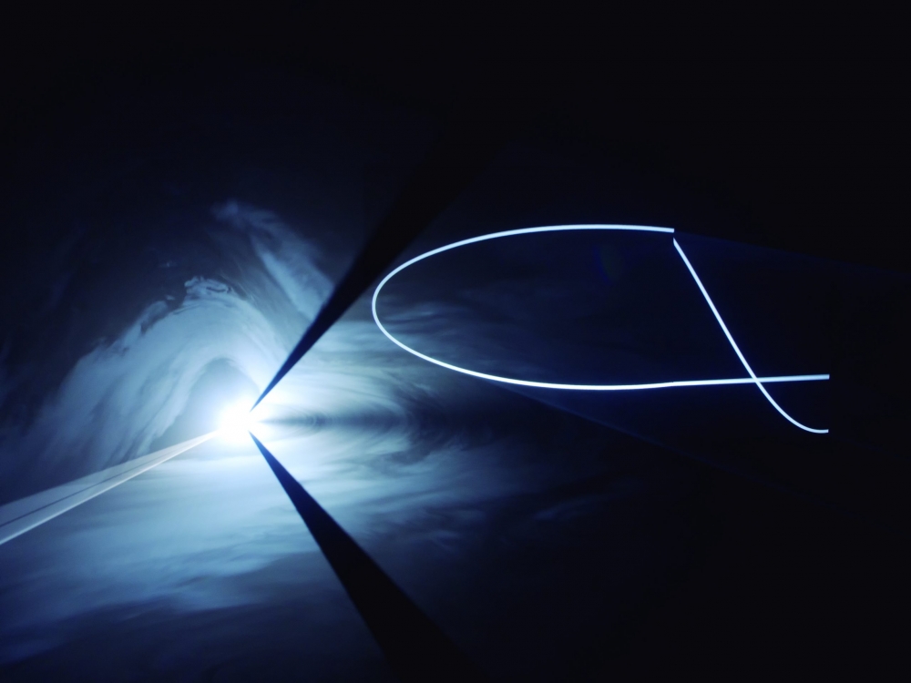 Anthony McCall in Anthony McCall. Solid light and Performance works