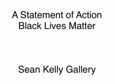 A Statement of Action | Black Lives Matter