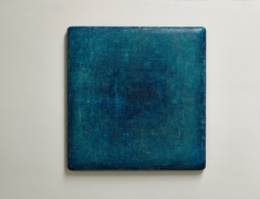 Cobalt Blue Charm 魅藍, 2019, oil, lacquer, linen and wood