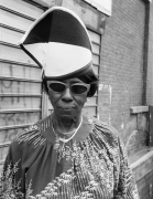 A Woman at Fulton Street and Washington Avenue, 1989&nbsp;