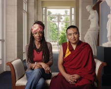 Kali-Aahset Amen and Geshe Ngawang Phende, 2010&nbsp;