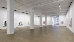 Installation view of Hugo McCloud: Burdened at Sean Kelly, New York