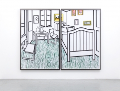 JOSE DAVILA, Untitled (Bedroom at Aries), 2019