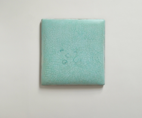 SU XIAOBAI, Infinity - No. 6 (Turquoise) 冰裂-6, 2019