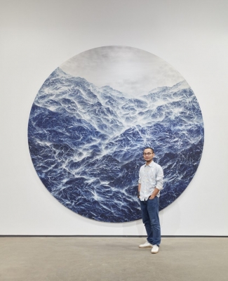 Wu Chi-Tsung Is Drawing Global Notice for Revamping Chinese Landscape Painting With Video, Light, and a Big Dose of Chance