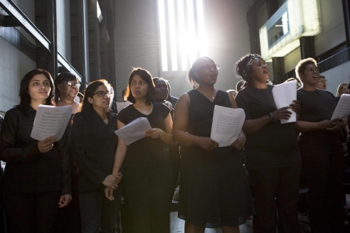 How a 500-strong amateur choir became the centerpiece of the new Tate Modern