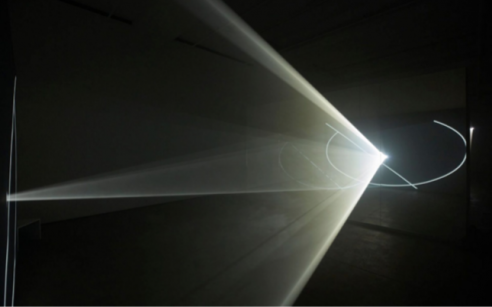 Anthony McCall’s Immersive Light and Haze Installations Take Viewers to Another Realm
