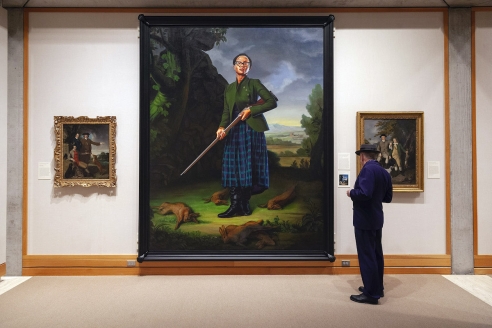 Kehinde Wiley’s Portrait of Lynette Yiadom-Boakye Gets Acquired by Yale Museums