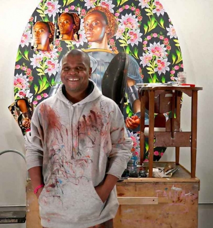 Kehinde Wiley In the Studio for #TOGETHERBAND